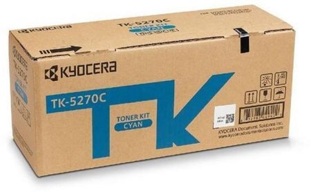 TK5270C Toner pro ECOSYS M6230cidn, P6230cdn tiskárny, azurová, 6 tis. stran, KYOCERA