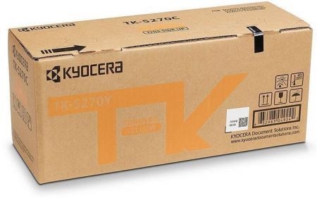 TK5270Y Toner pro ECOSYS M6230cidn, P6230cdn tiskárny, žlutá, 6 tis. stran, KYOCERA