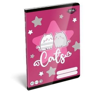 Sešit "Kit tok Stars Purrfect", 20-32, A5, čistý, 32 listů, LIZZYSULI 7500172002