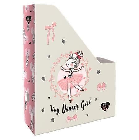 Stojan na časopisy "Tiny Dancer, Lovely Ballerina", 90 mm, karton, A4, LIZZYSULI 747021800