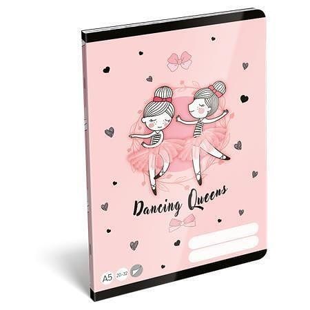 Sešit "Tiny Dancer, Lovely Ballerina", 20-32, A5, čistý, 32 listů, LIZZYSULI 7500172003