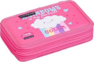 Penál "Lollipop Rainbow", dvoupatrový, na zip, LIZZYSULI 7210043001
