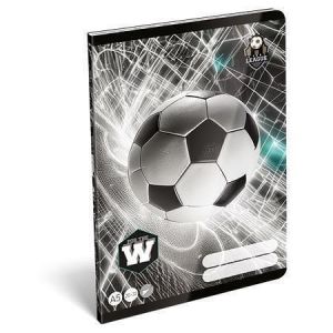 Sešit "Top League", 20-32, A5, čistý, 32 listů, LIZZYSULI 7500172005