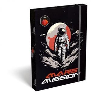 Desky s gumičkou "Mars Mission", 35 mm, karton, A5, LIZZYSULI 7470217006