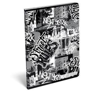 Sešit "Street Rules", A4, čtverečkovaný, 32 listů, LIZZYSULI 7500165004