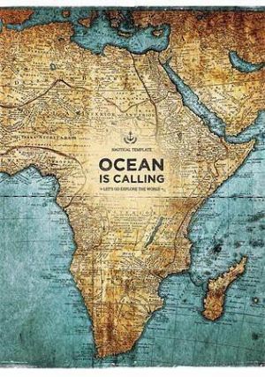 Sešit "Ocean is Calling", mix motivů, A4, čtverečkovaný, 40 listů, SHKOLYARYK A4-040-5267K