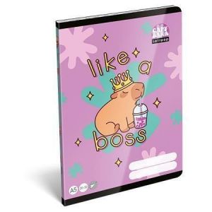 Sešit "Lollipop Capybara", 20-32, A5, čistý, 32 listů, LIZZYSULI 7500172000