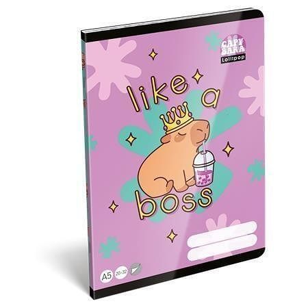 Sešit "Lollipop Capybara", 20-32, A5, čistý, 32 listů, LIZZYSULI 7500172000