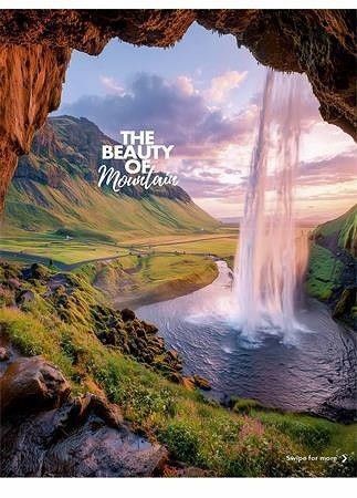 Sešit "The beauty of Mountain", mix motivů, A5, linkovaný, 80 listů, SHKOLYARYK A5-080-525