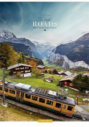Sešit "The Elegant Roads", mix motivů, A4, linkovaný, 40 listů, SHKOLYARYK A4-040-5262L
