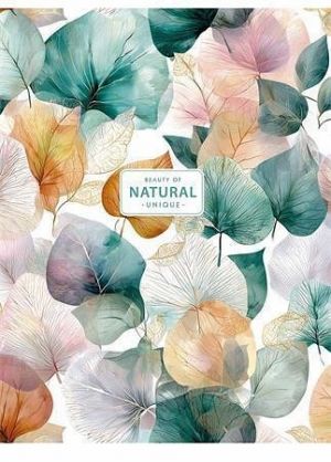 Sešit "Beauty of Natural", mix motivů, A5, čtverečkovaný, 80 listů, SHKOLYARYK A5-080-5258