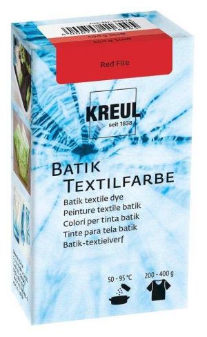 Barva na batikování JAVANA, Red Fire, 70g, KREUL