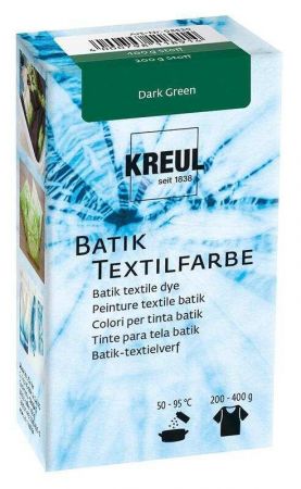 Barva na batikování JAVANA, Dark Green, 70g, KREUL