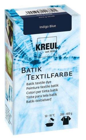 Barva na batikování JAVANA, Indigo Blue, 70g, KREUL