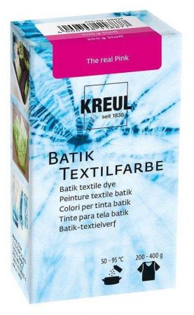 Barva na batikování JAVANA, The real Pink, 70g, KREUL