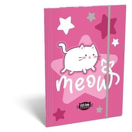 Desky s gumičkou "Kit tok Stars Purrfect", karton, A4, LIZZYSULI 7460148002