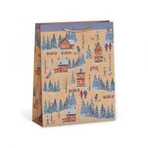 ARGUS Dárková papírová taška (18.3 x 24.3 cm) - Zasněžená krajina 08440100