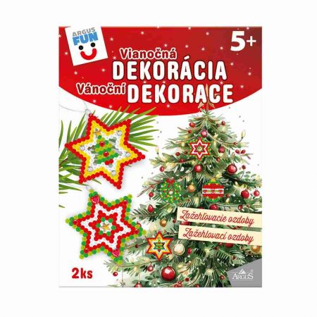 ARGUS Kreativní tvoření - - zažehlovací obrázky - vánoční hvězdy 19370001