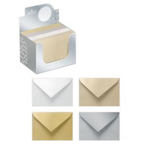 ARGUS Obálka MINI barevná, 110 x 77 mm, MIX 120 ks 10885001