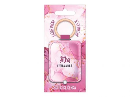 Jmenná svítící klíčenka NTI 0049 Jitka CZ