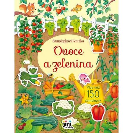 Samolepková knížka Ovoce a zelenina