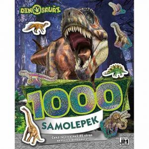 1000 samolepek s aktivitami Dinosauři