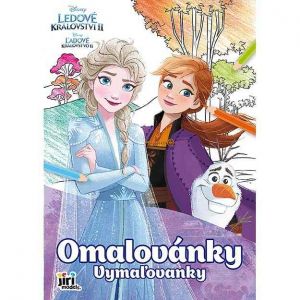 Omalovánky A4 Ledové království