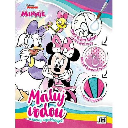 Maluj vodou A4 Minnie