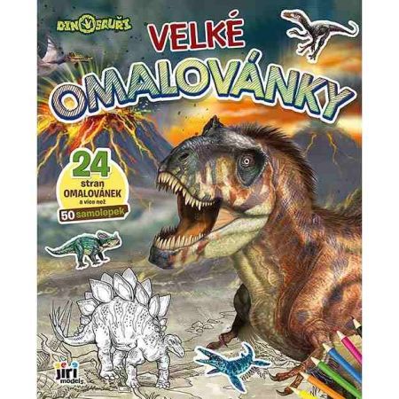 Velké omalovánky Dinosauři