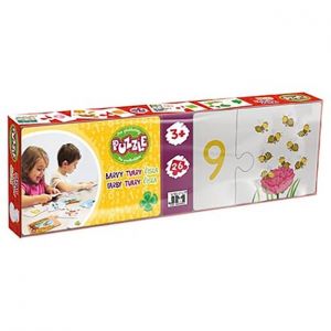 Puzzle pro předškoláky Čísla, barvy, tvary