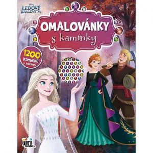 Omalovánky s kamínky Ledové království
