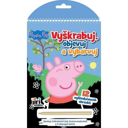 Vyškrabuj, objevuj, vybarvuj Prasátko Peppa