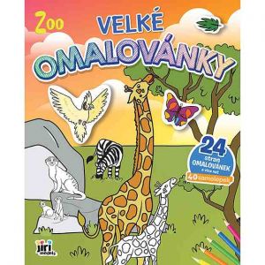 Velké omalovánky Zoo