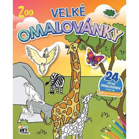 Velké omalovánky Zoo