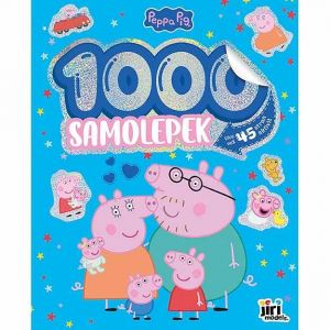 1000 samolepek s aktivitami Prasátko Peppa
