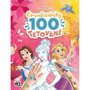 Omalovánky a 100 tetování Disney Princezny