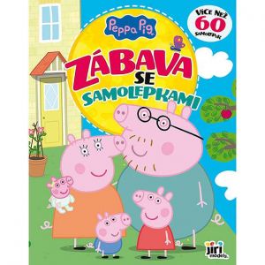 Zábava se samolepkami Prasátko Peppa