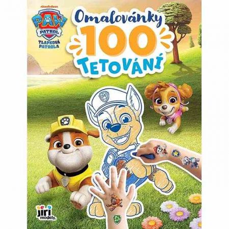 Omalovánky a 100 tetování Tlapková patrola