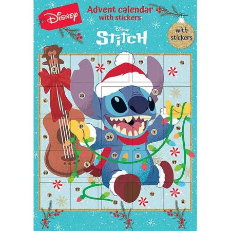 Adventní kalendář se samolepkami Lilo &amp; Stitch