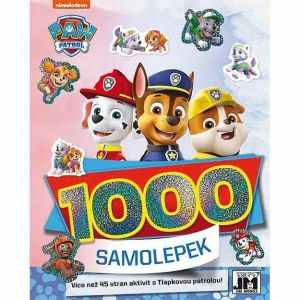 1000 samolepek s aktivitami Tlapková patrola
