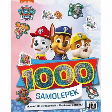 1000 samolepek s aktivitami Tlapková patrola