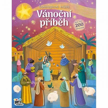 Samolepková knížka Vánoční příběh