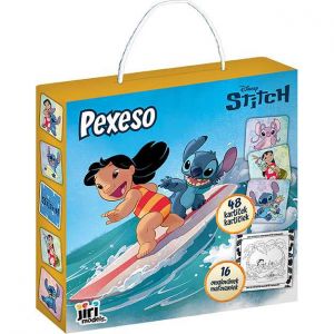 Pexeso v krabičce s omalovánkou Lilo &amp; Stitch