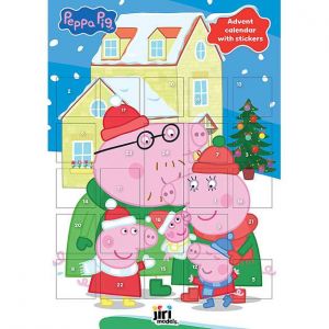 Adventní kalendář se samolepkami Prasátko Peppa