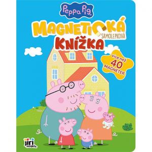 Magnetická samolepková knížka Prasátko Peppa
