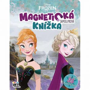 Magnetická samolepková knížka Ledové království