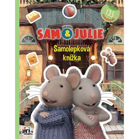 Samolepková knížka Dům myšek Sam &amp; Julie