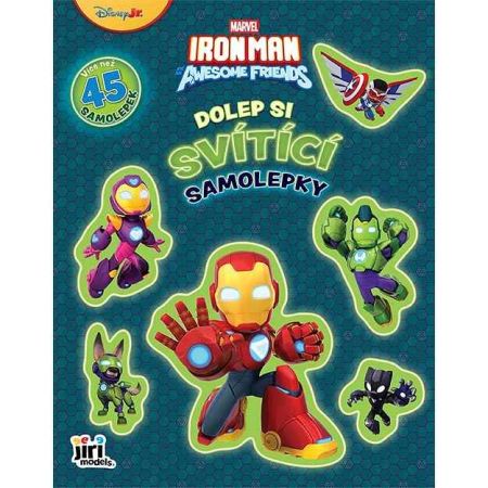 Dolep si svítící samolepky Ironman