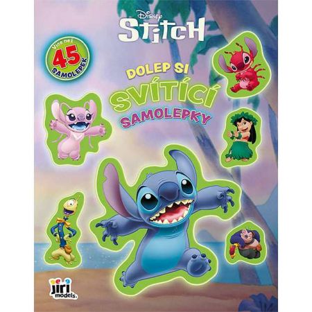 Dolep si svítící samolepky Lilo &amp; Stitch