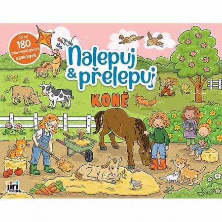 Nalepuj a přelepuj Koně